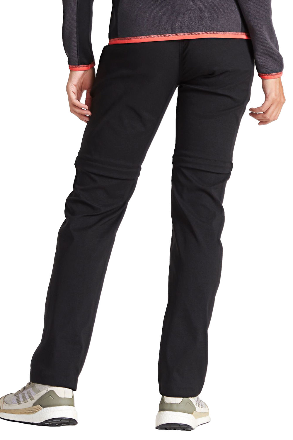 Black Outdoor Kiwi Pro Convertible Trousers, Image 2 of 3