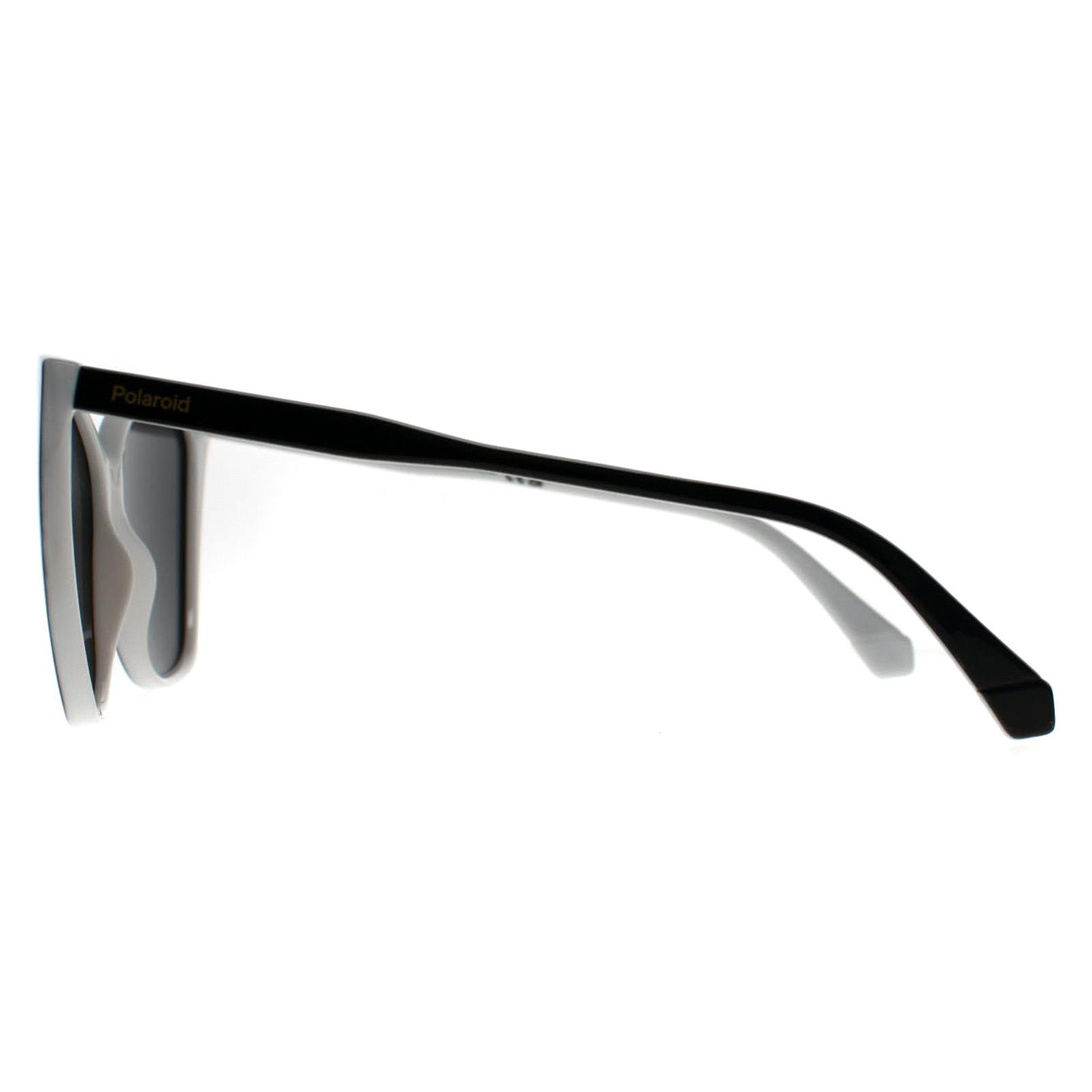 Black Cat Eye Black White Grey Polarized PLD 4181/S, Image 3 of 3