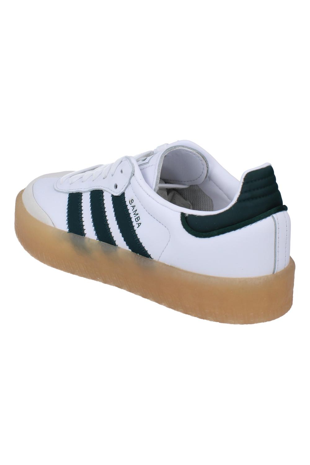 White Adidas Originals Sambae Trainers, Image 3 of 6