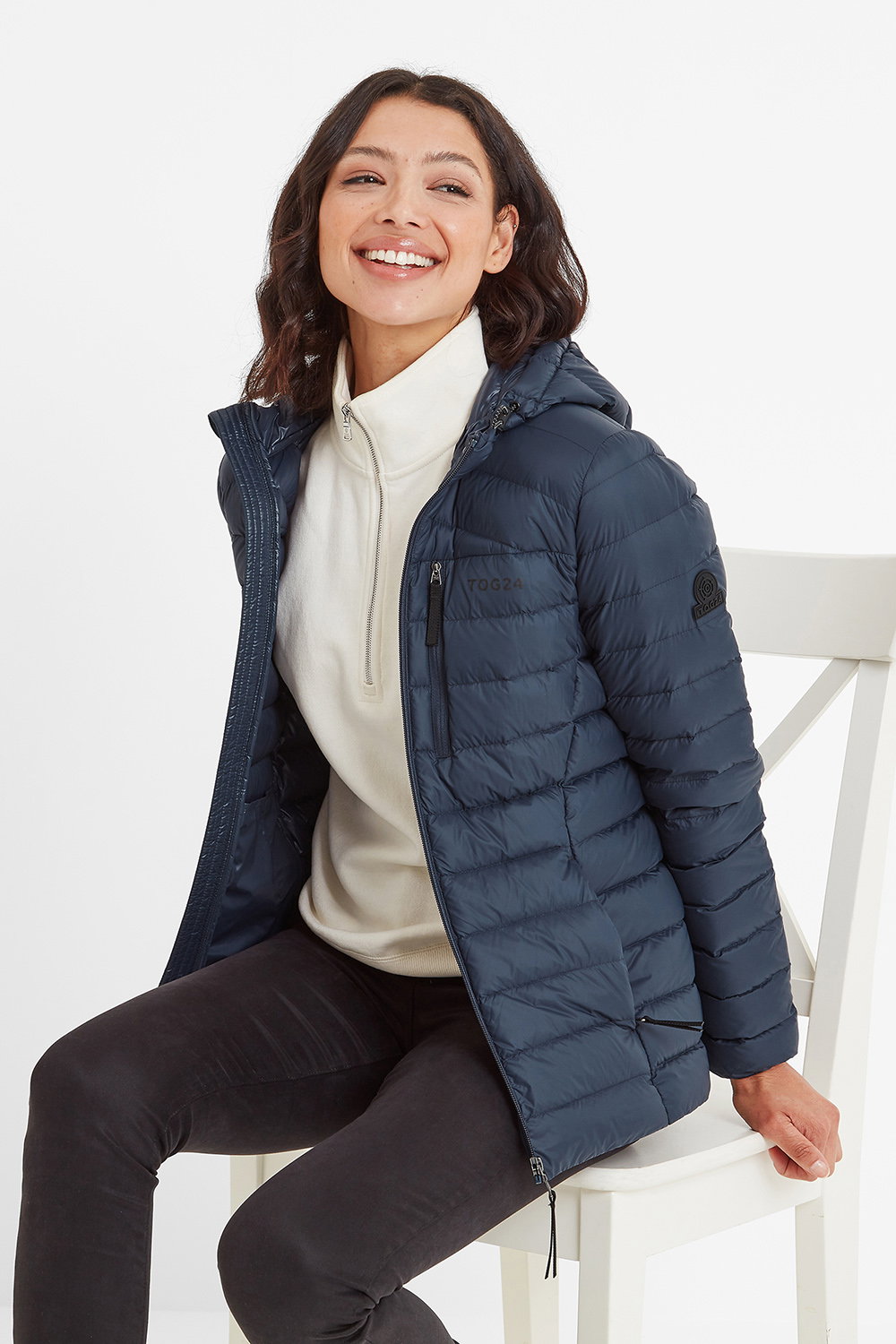 Indigo North RDS Certified Down Hooded Jacket, Image 2 of 6