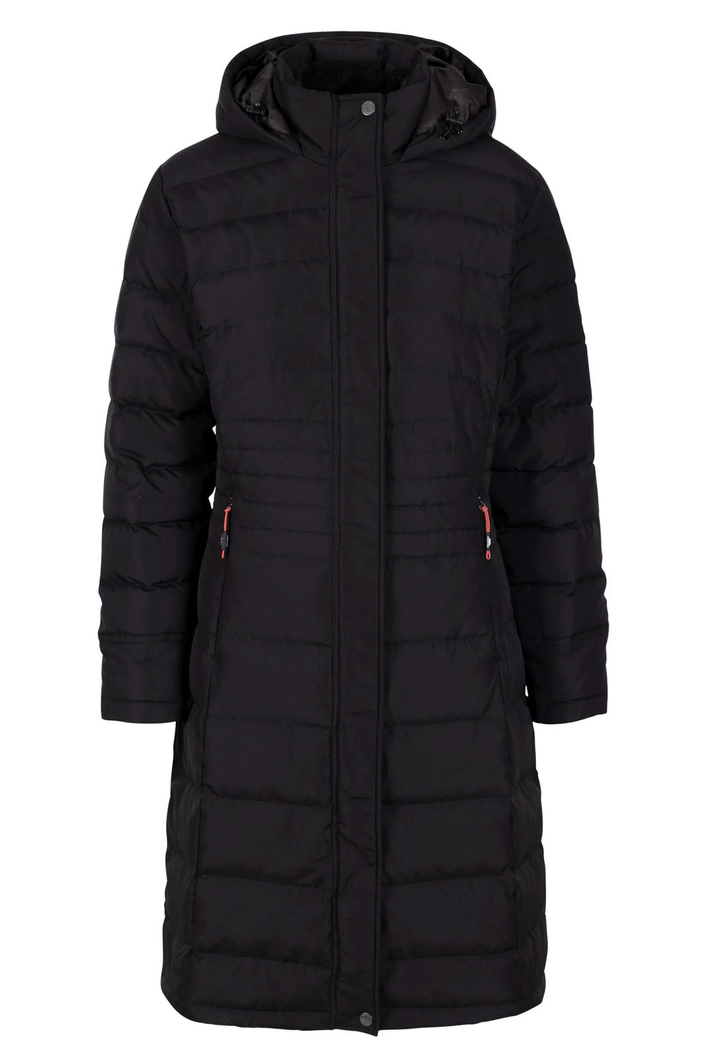 Black Trespass Black Bitsy Down Jacket, Image 1 of 5