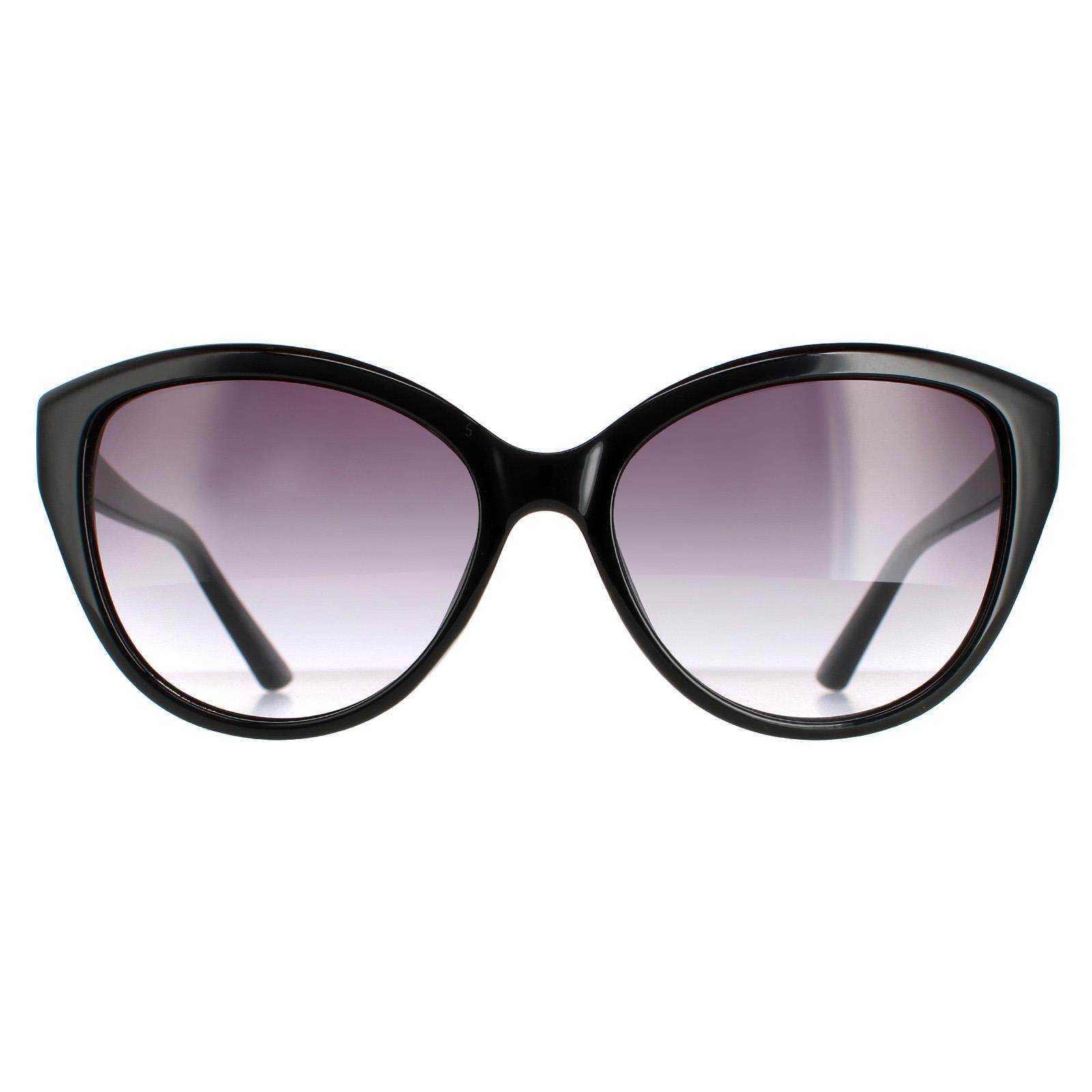 Black Calvin Klein Black Cat Eye Black Grey Gradient CK19536S, Image 1 of 4