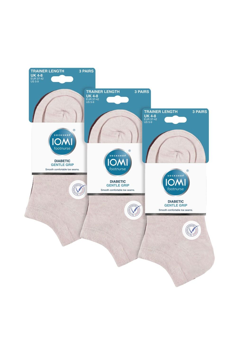 Brown 9 Pack Trainer Cotton Socks, Image 2 of 3