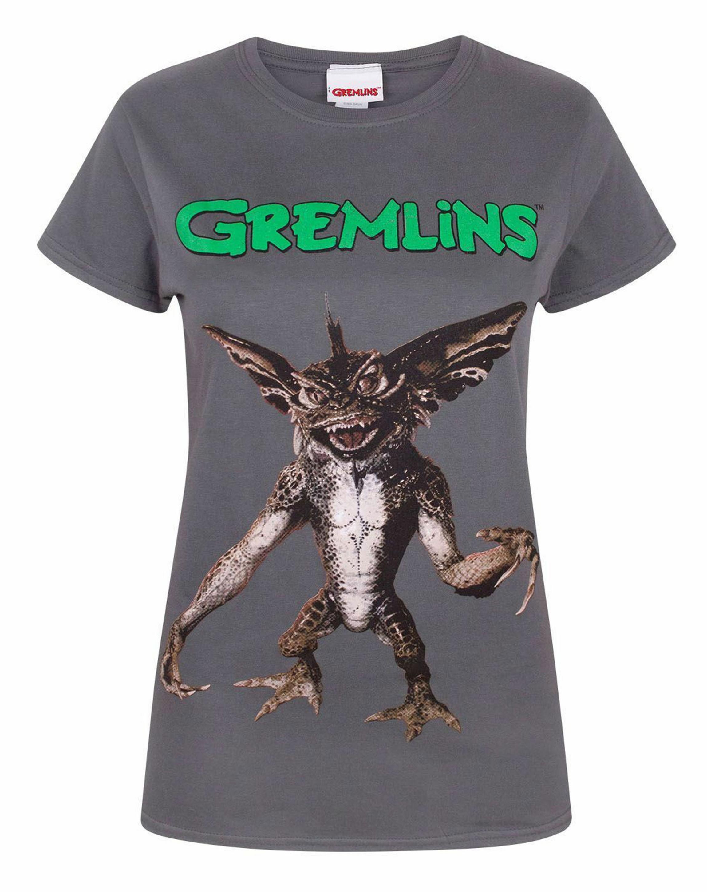 Charcoal Gremlins Spike Women's T-Shirt, Image 1 of 4
