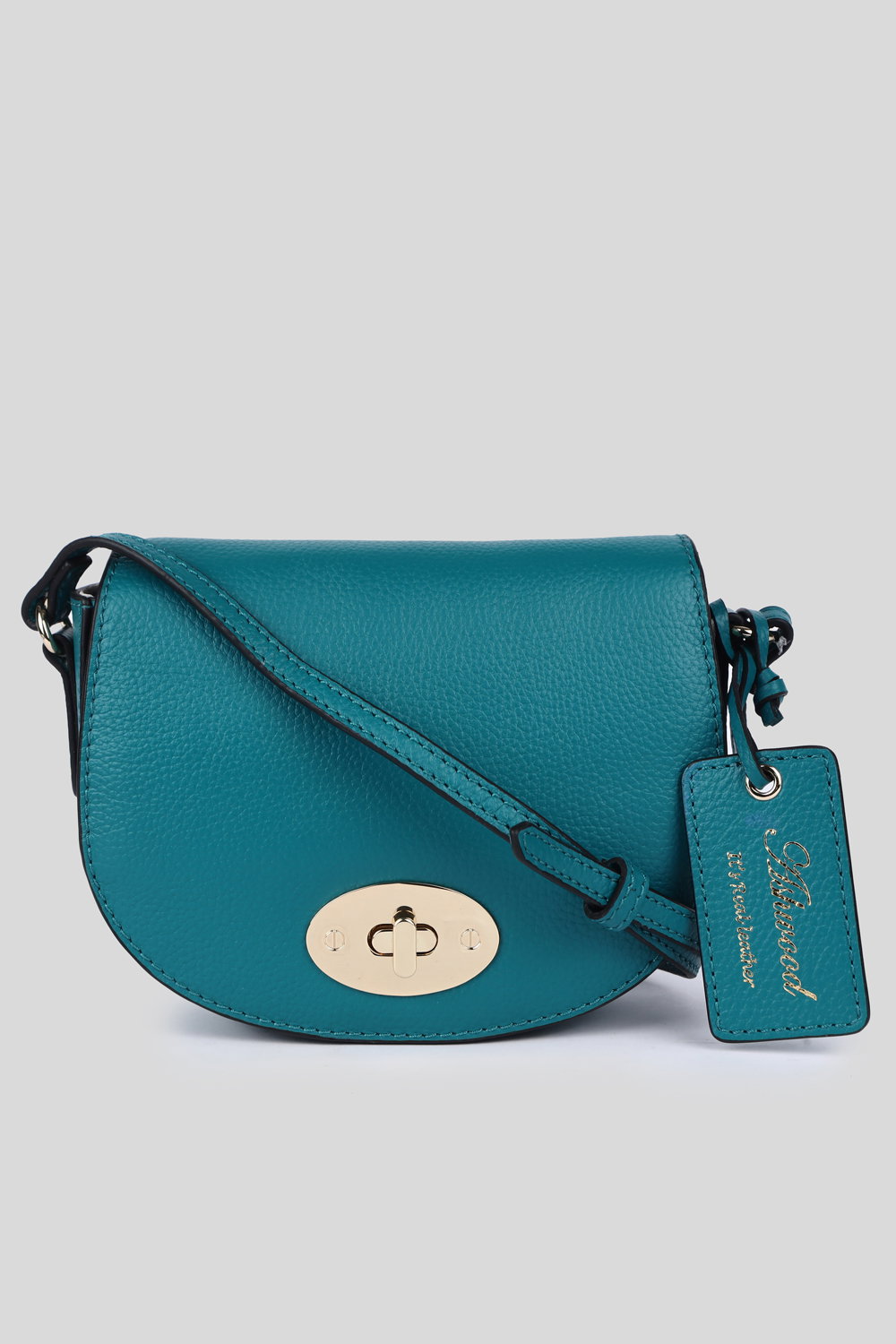 Forest 'Borsa della Moda' Real Leather Saddle Crossbody Bag, Image 1 of 4
