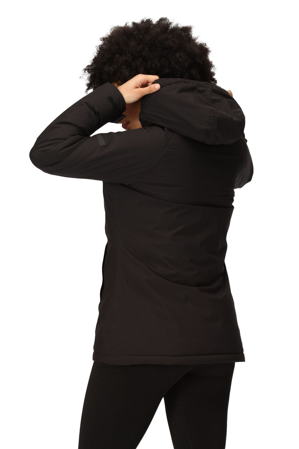 Black Regatta Black Sanda III Waterproof Jacket, Image 5 of 6