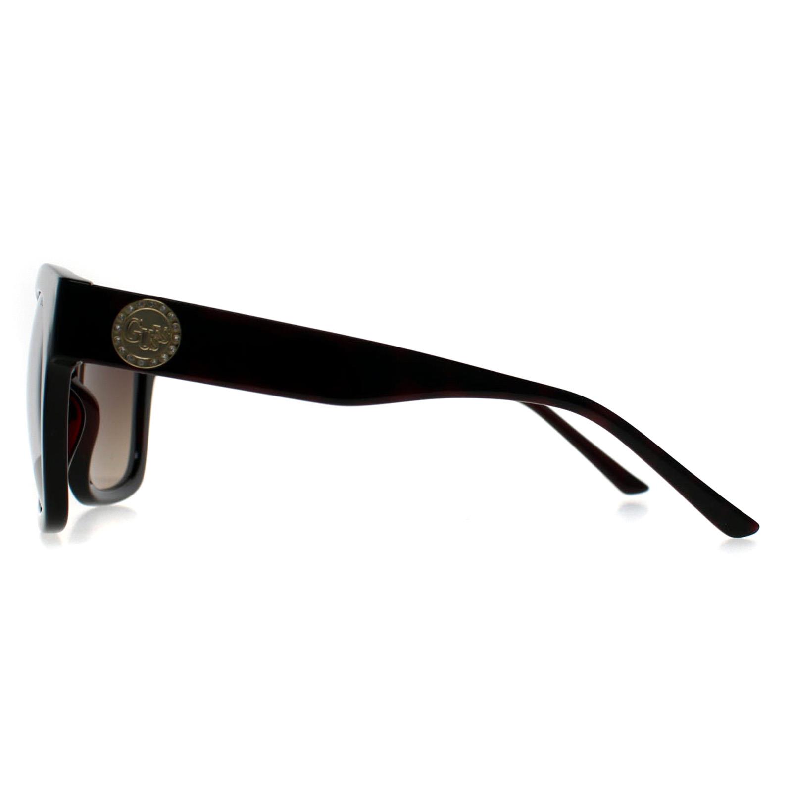 Brown Guess Brown Square Dark Havana Brown Gradient GF6128, Image 3 of 3