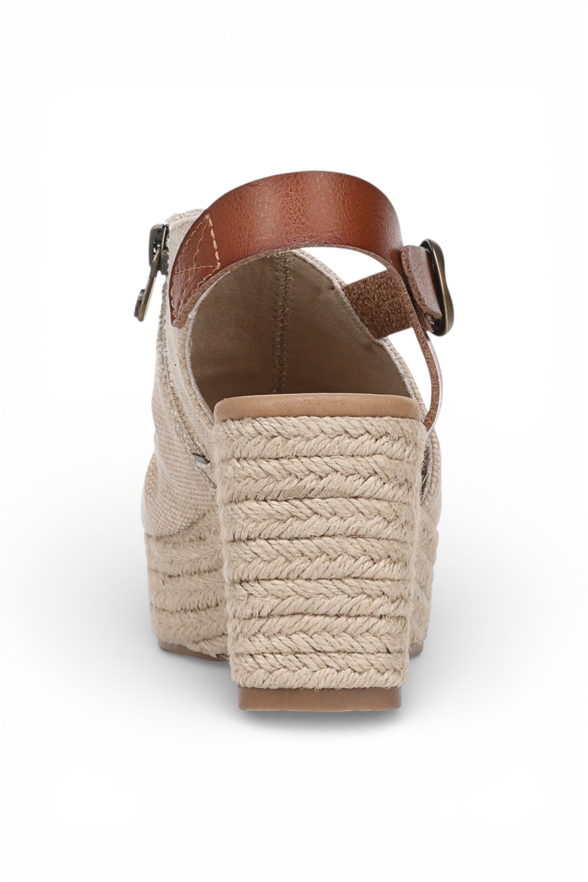 Beige Blowfish Malibu Beige Womens "Amira" Wedge Slingbacks Heel Sandals, Image 6 of 6