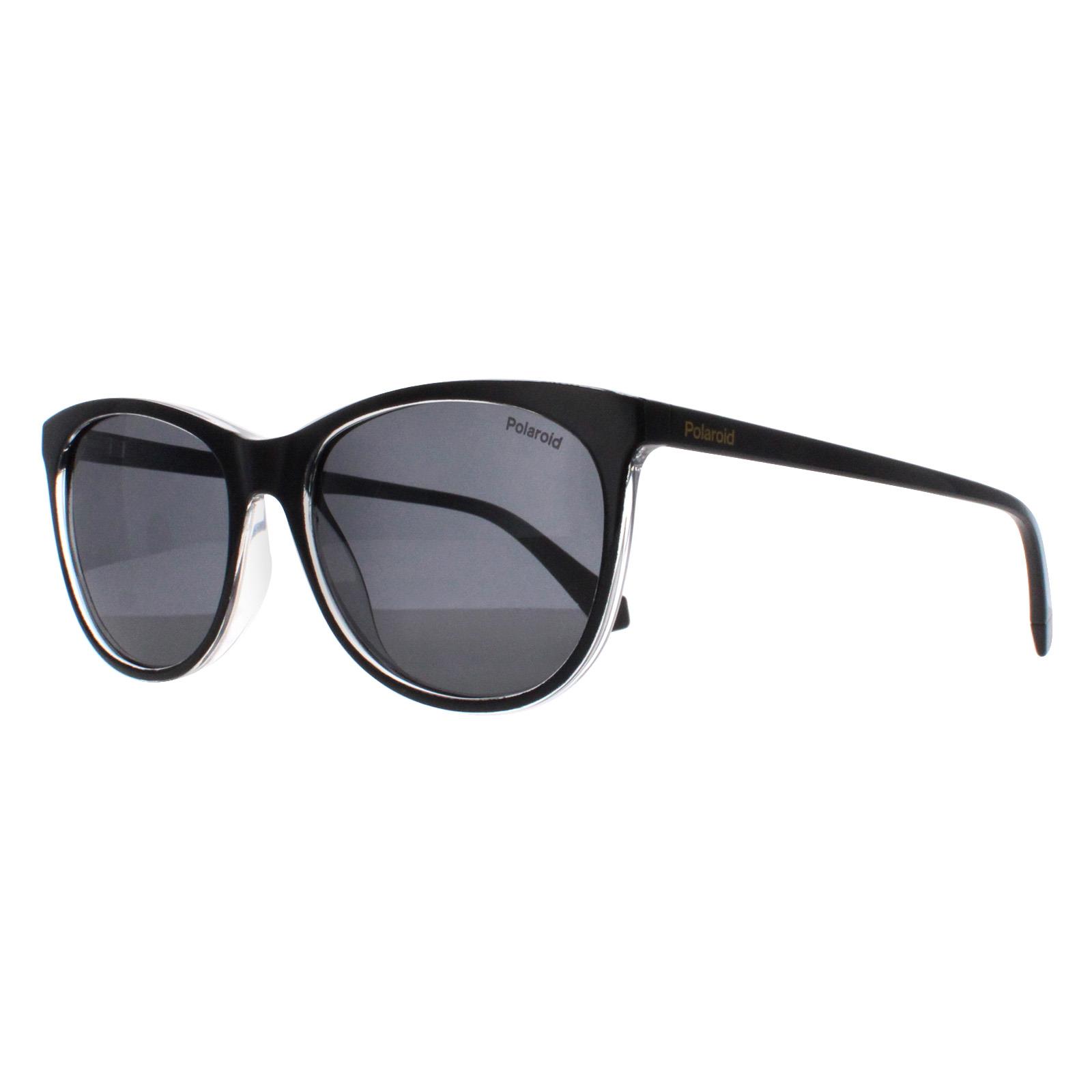 Black Cat Eye Black Crystal Grey Polarized PLD 4161/S, Image 2 of 4