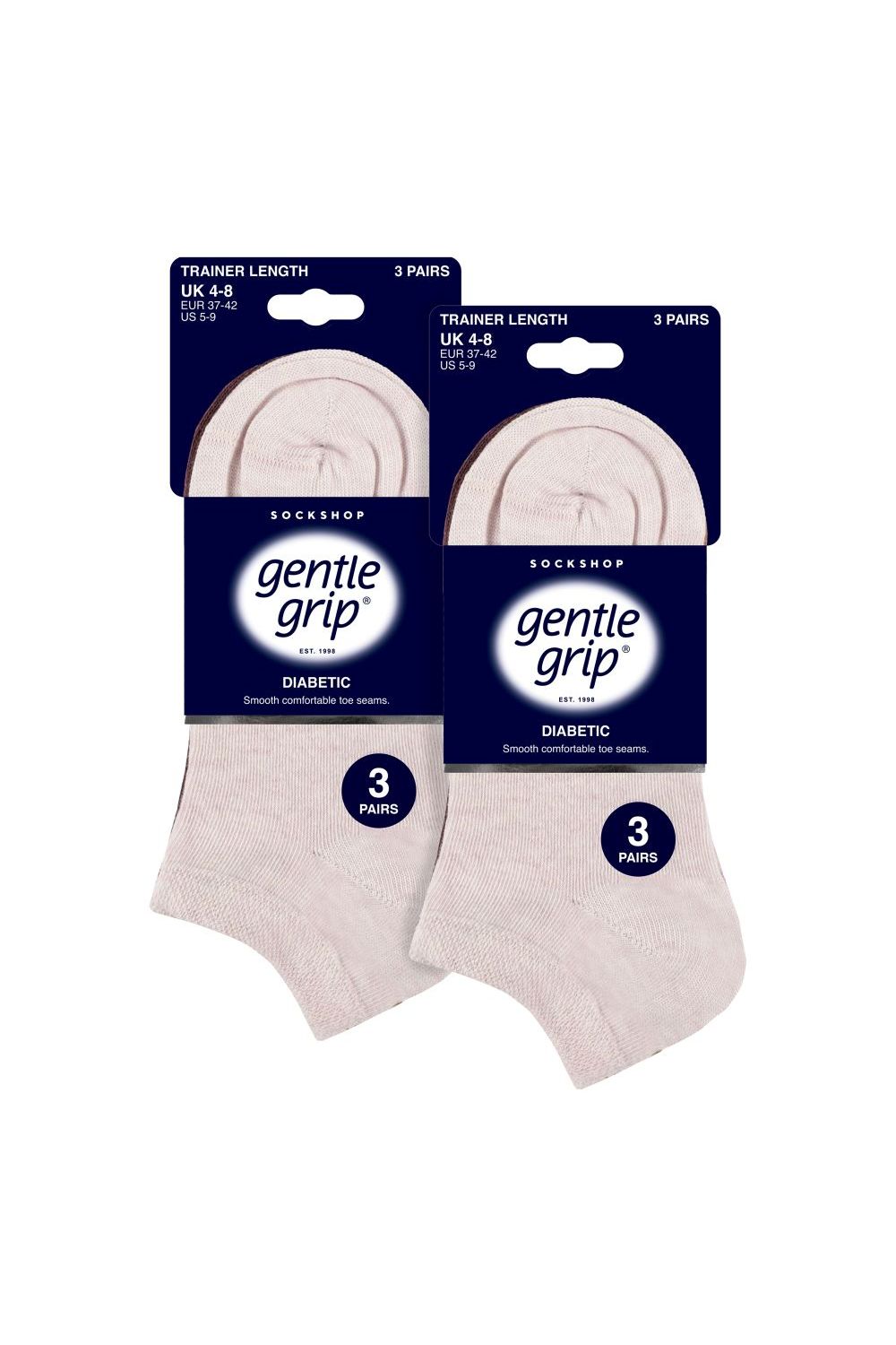 Burgundy 6 Pack Trainer Cotton Rich Socks, Image 2 of 4