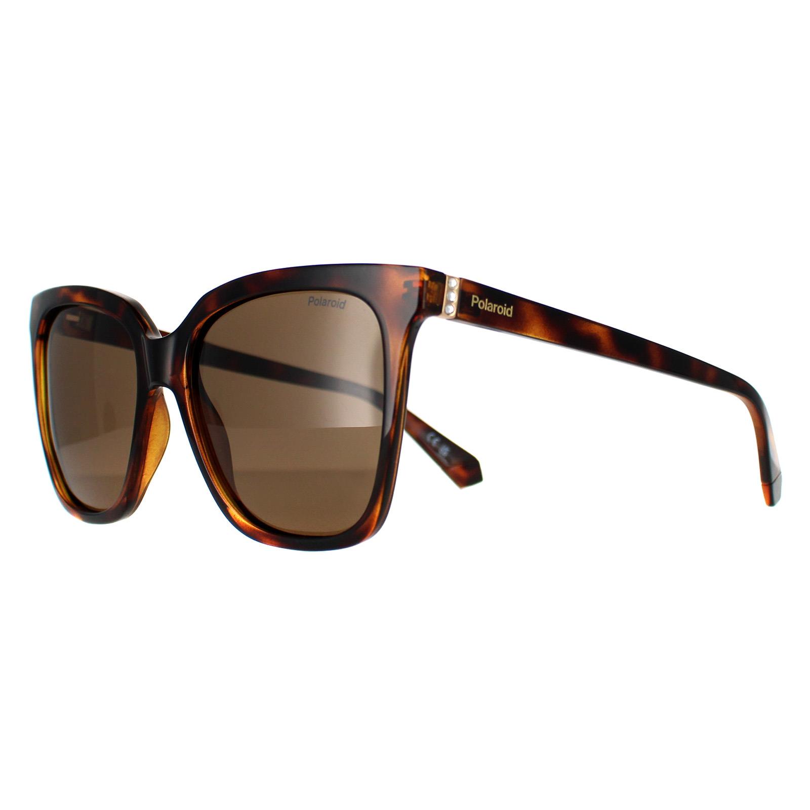 Brown Square Havana Bronze Polarized PLD 4155/S/X, Image 2 of 4