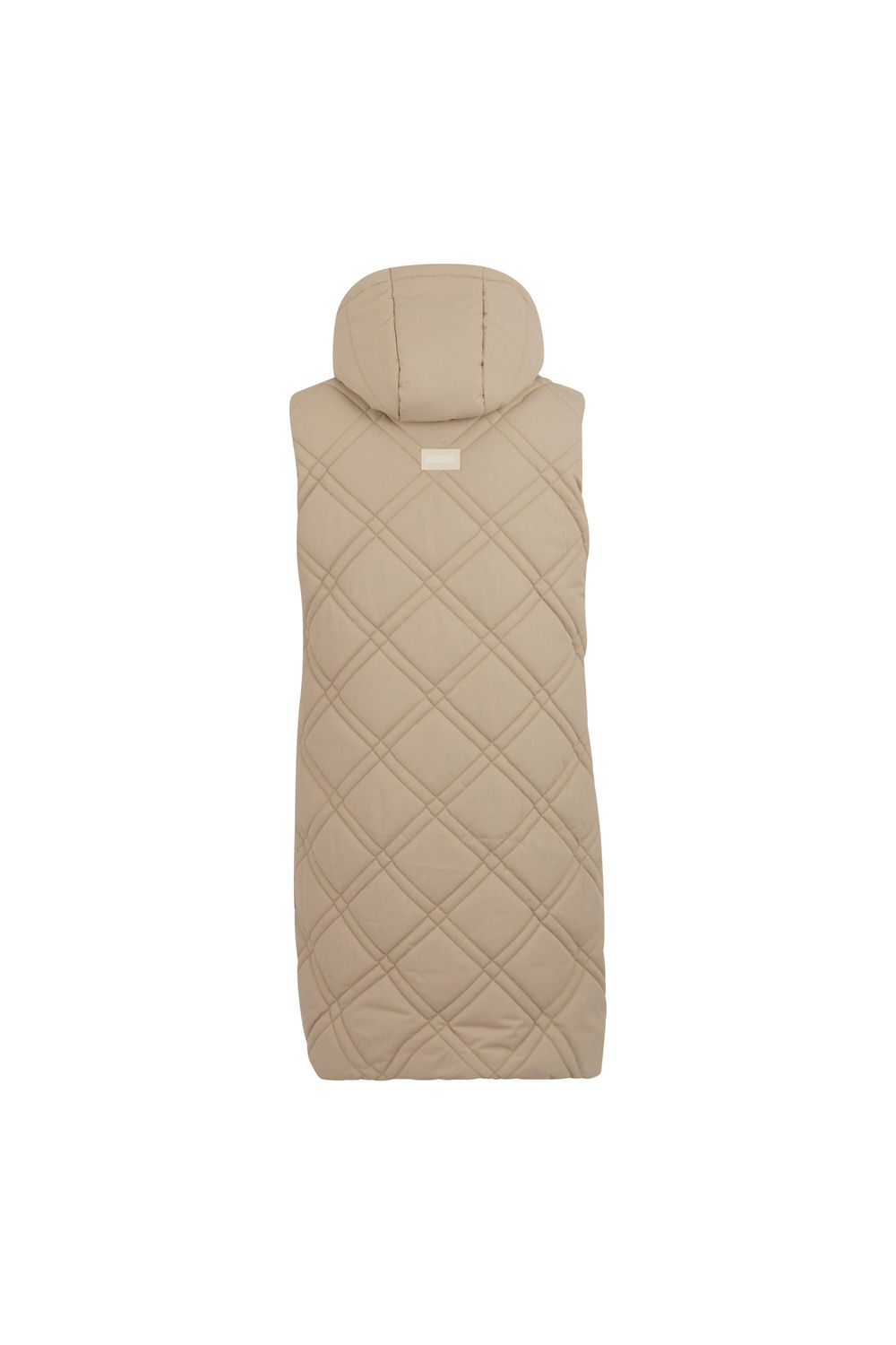 Khaki Rurietta Long Length Gilet, Image 3 of 5
