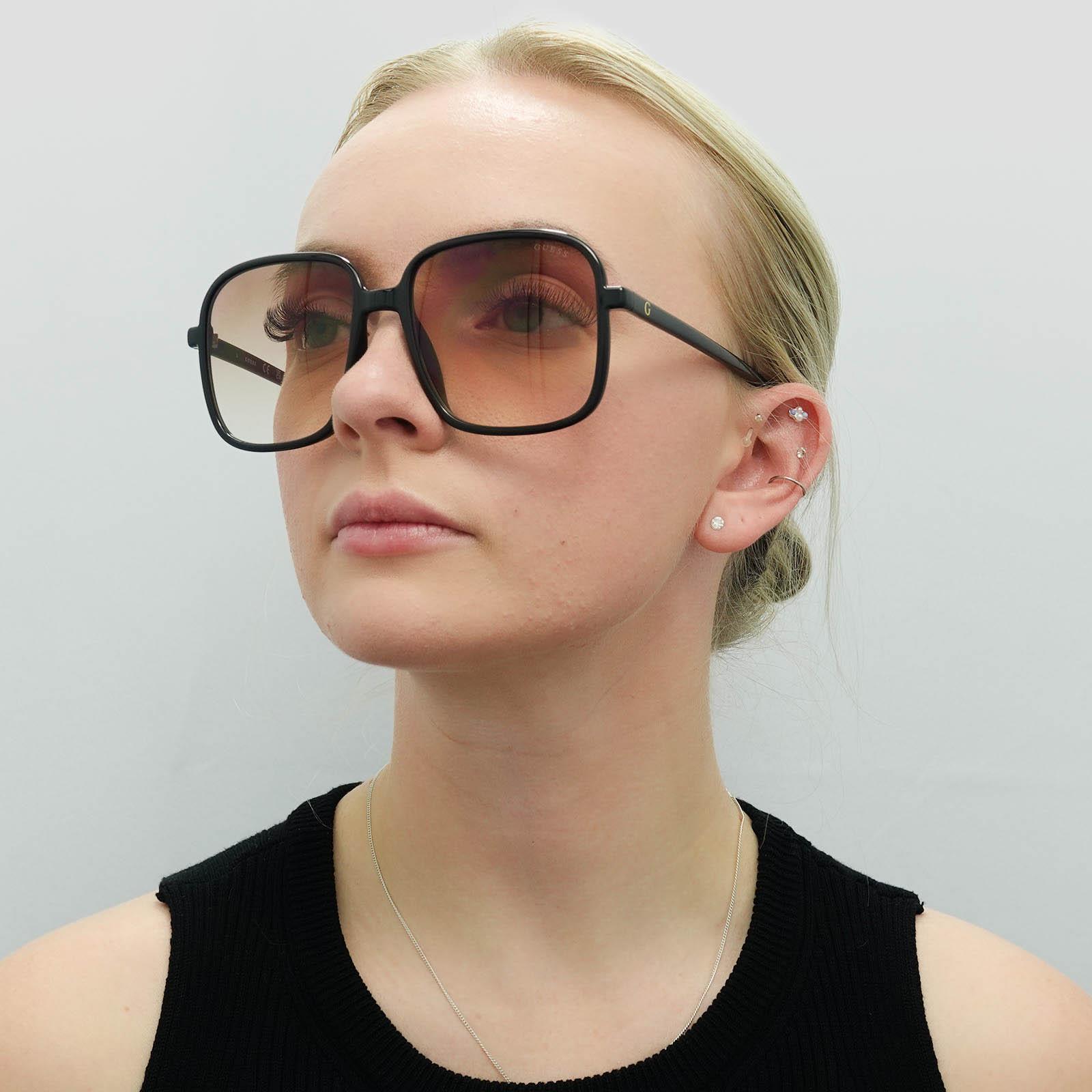 Black Guess Black Square Black Brown Gradient GF6146, Image 1 of 6