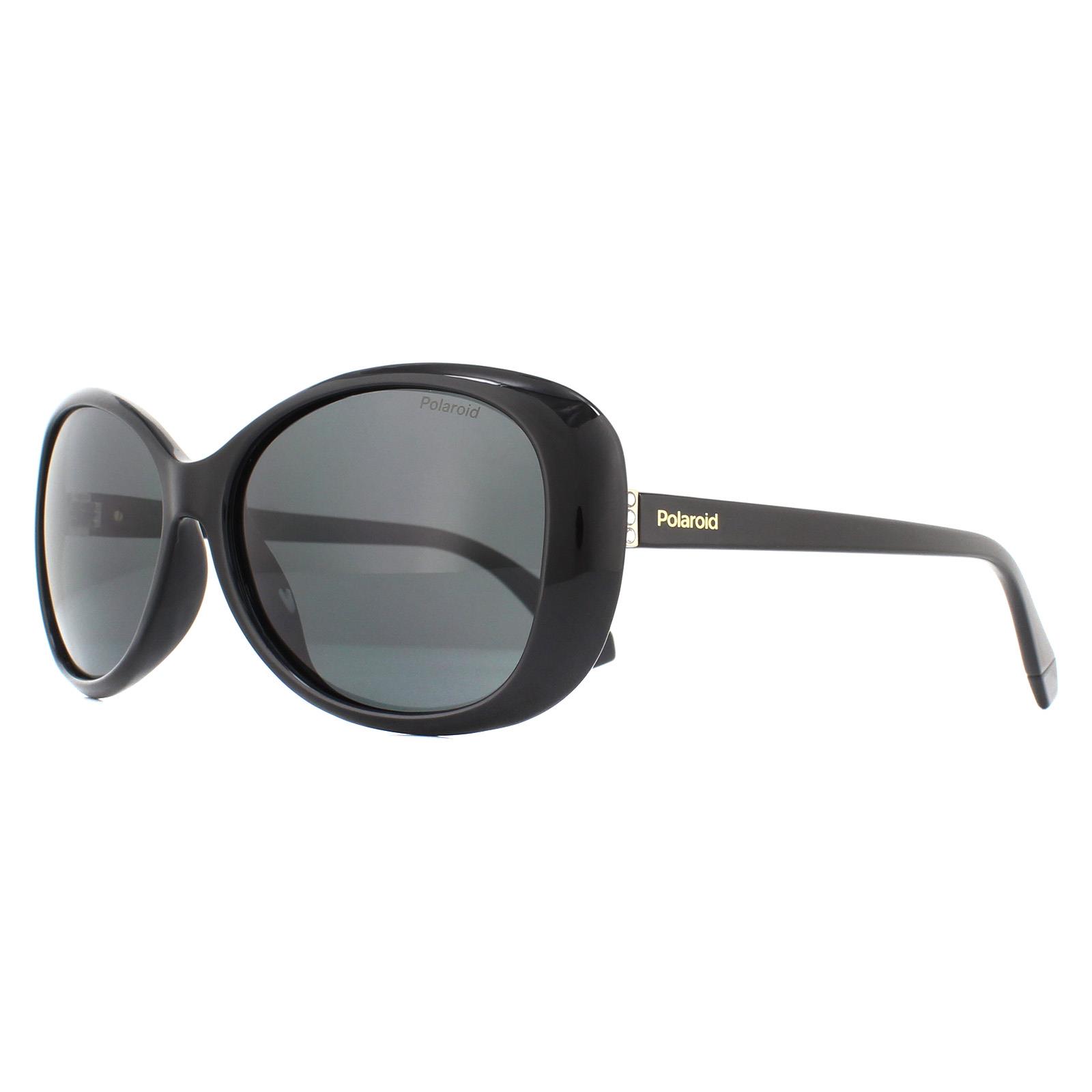 Black Fashion Black Grey Polarized Sunglasses, Image 2 of 4