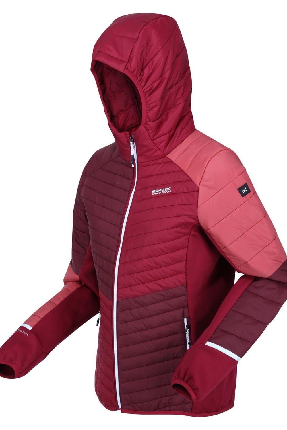 Burgundy Regatta Burgundy Trutton Puffer Jacket, Image 3 of 3