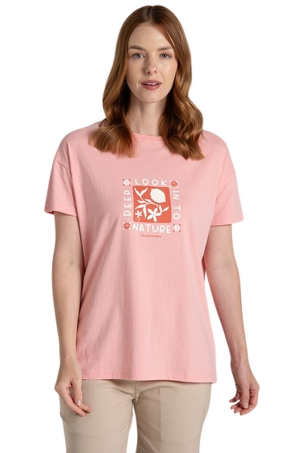 Pink Yago Deep Look Into Nature TShirt, Image 1 of 4