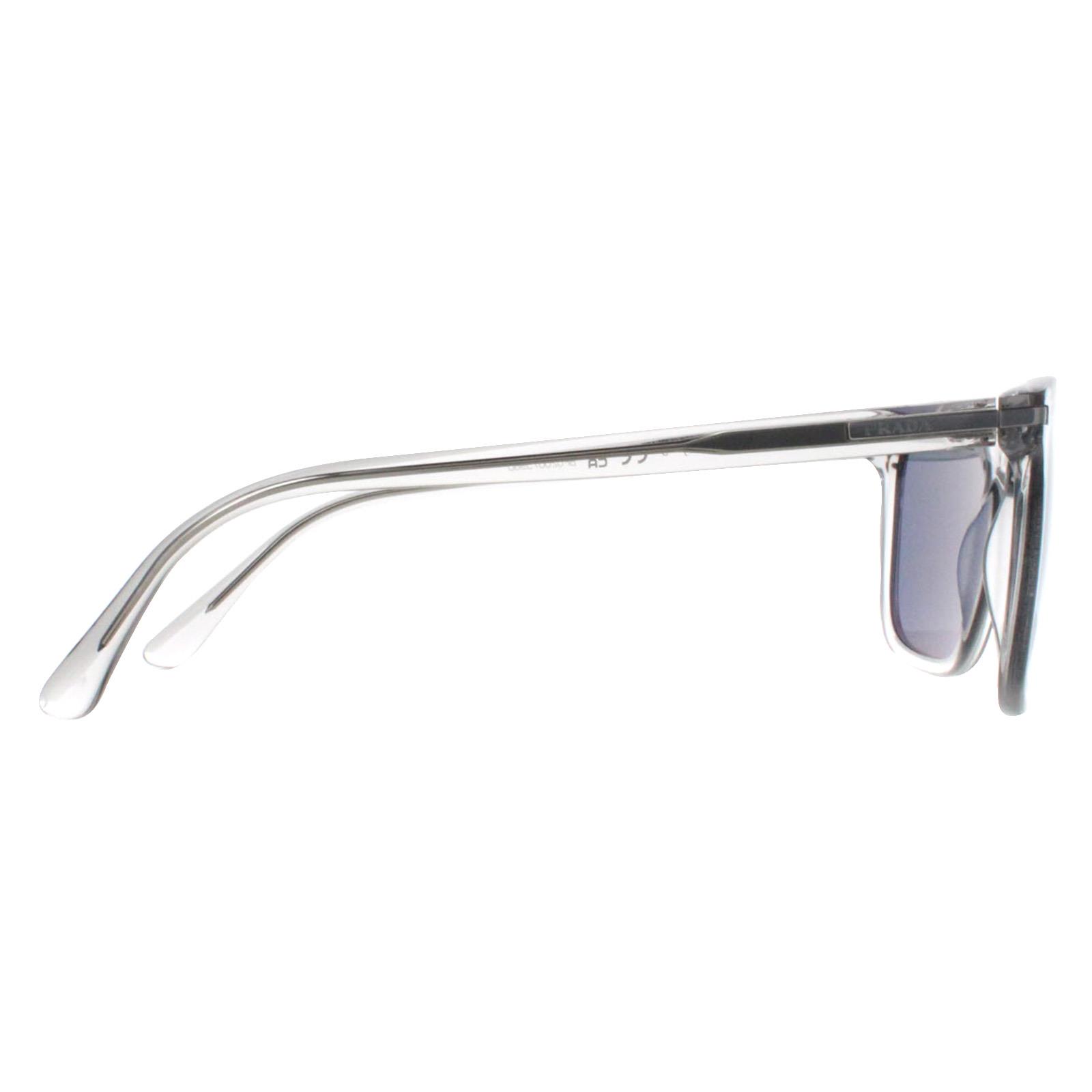 Grey Prada Grey Rectangle Grey Crystal Blue PR18WS, Image 4 of 4