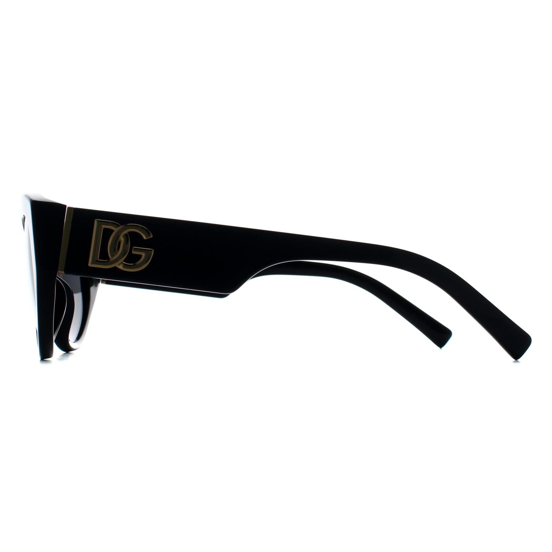 Black Dolce and Gabbana Black Cat Eye Black Dark Grey DG4514, Image 3 of 3