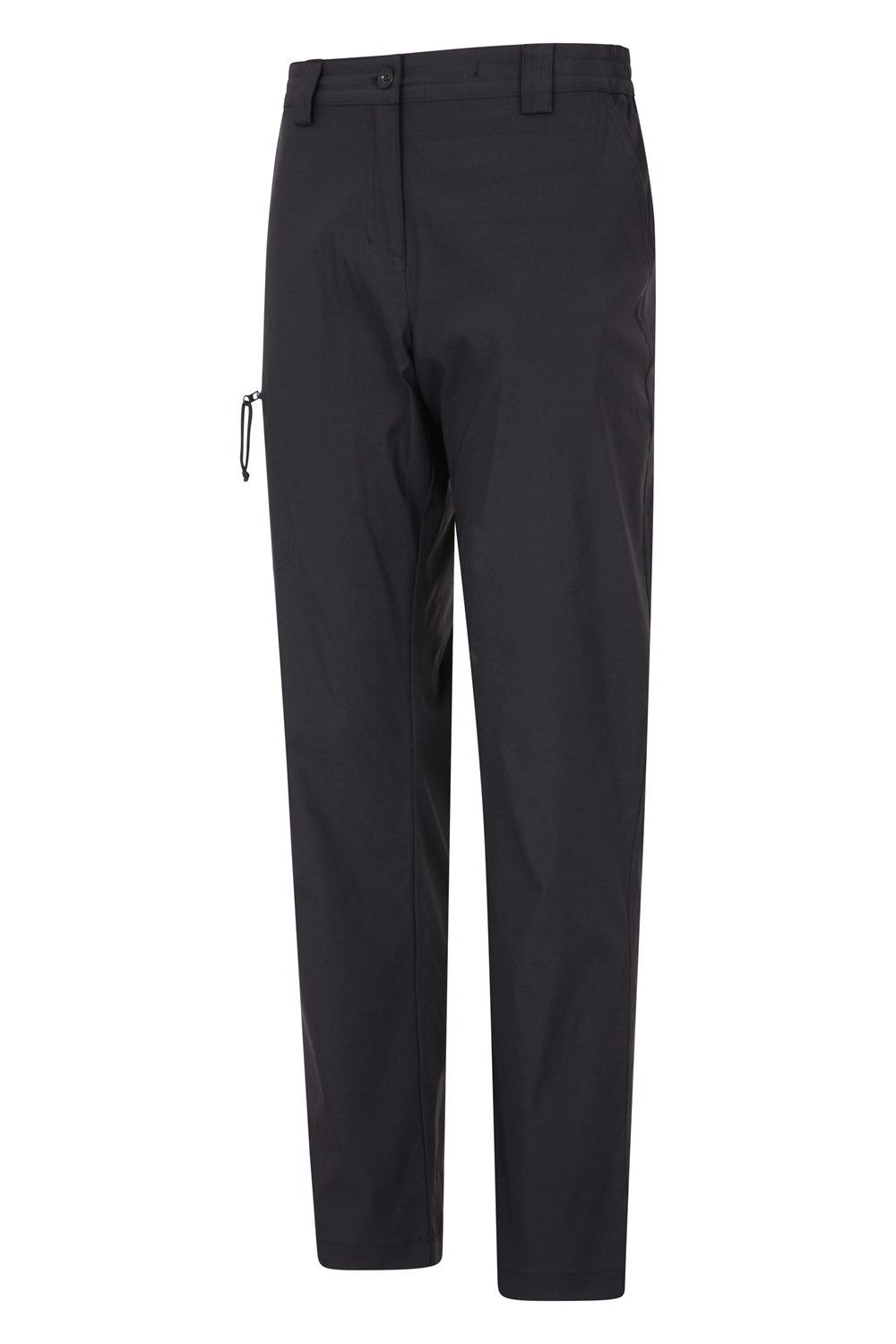 Black Stretch Hiking Trousers, Image 3 of 4
