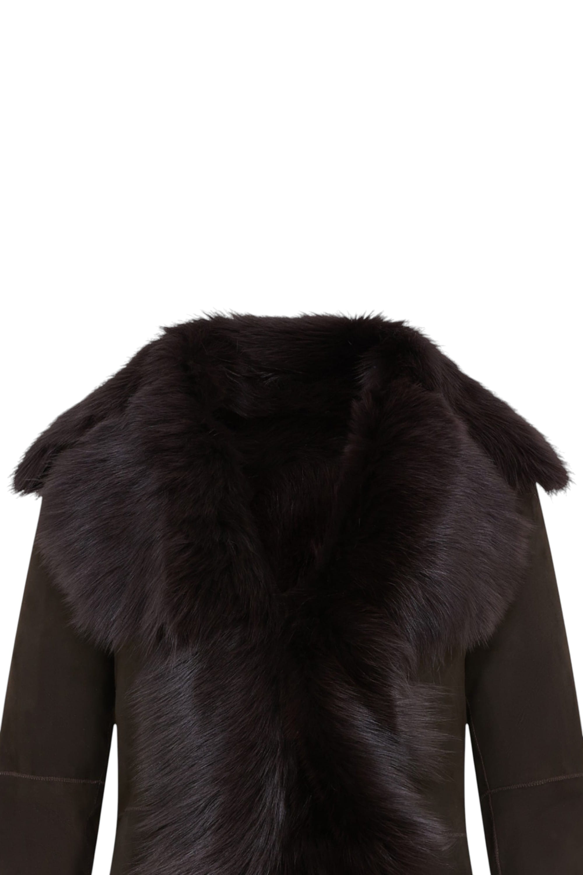 Brown Sheep Toscana Shearling Leather Jacket, Image 5 of 6