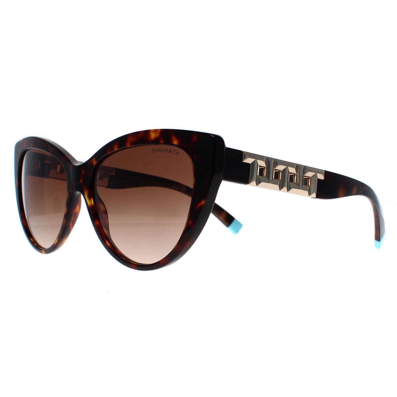 Brown Tiffany Brown Cat Eye Havana Brown Gradient TF4196, Image 2 of 6