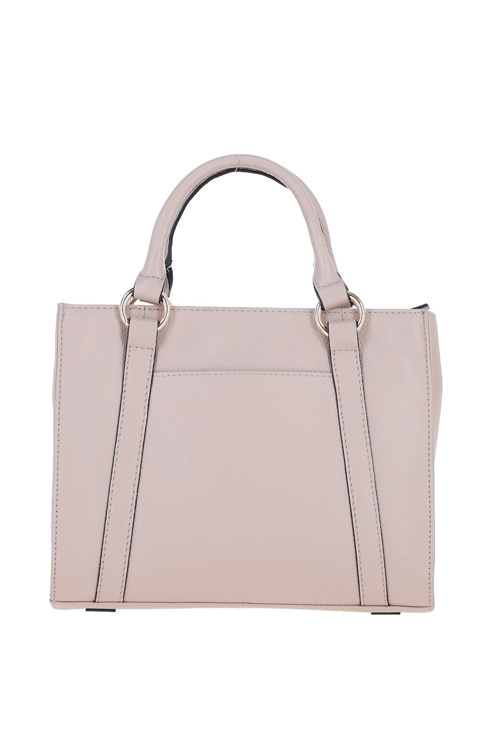 Beige 'Virella' Real Leather Handbag, Image 3 of 4