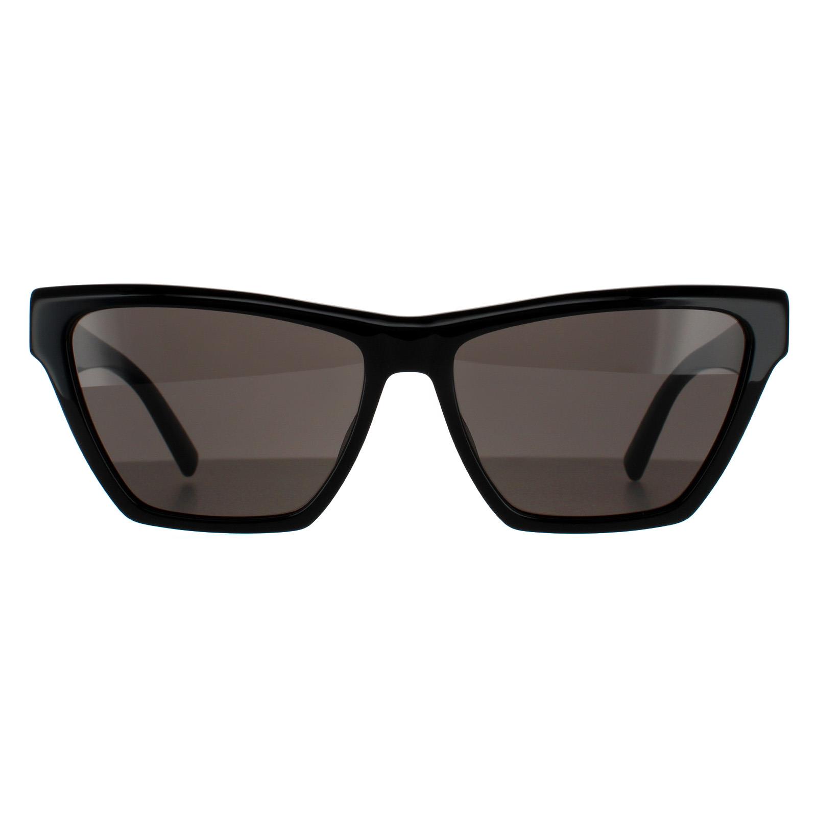Black Saint Laurent Black Cat Eye Black Black Sunglasses, Image 1 of 6