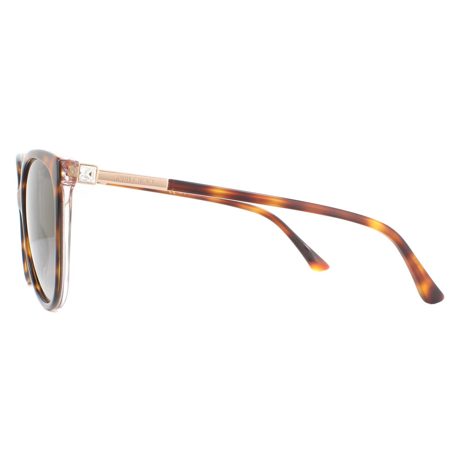 Cat Eye Havana Pink Brown Gradient Sunglasses, Image 3 of 4