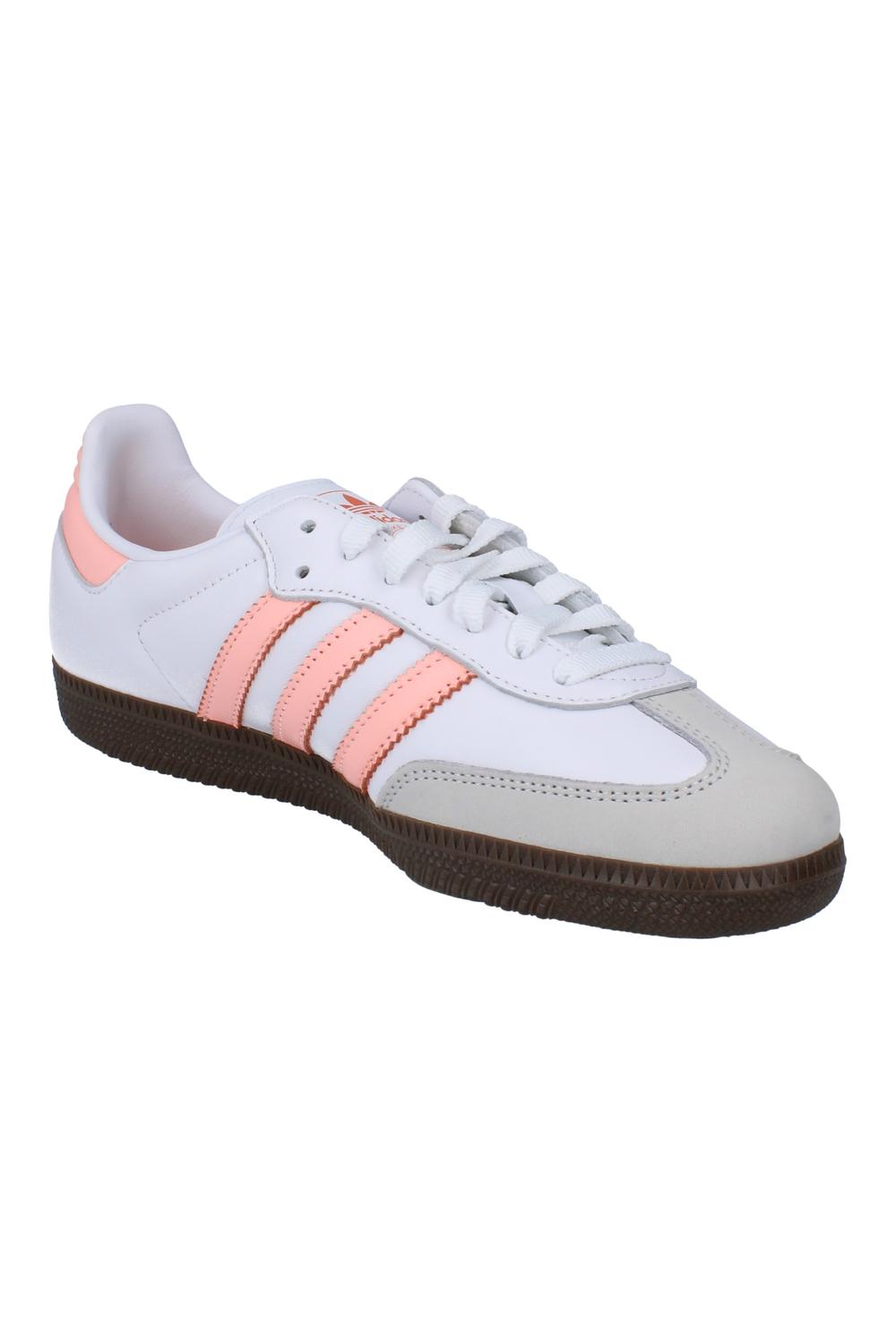 Grey Adidas Originals Samba OG Trainers, Image 5 of 6