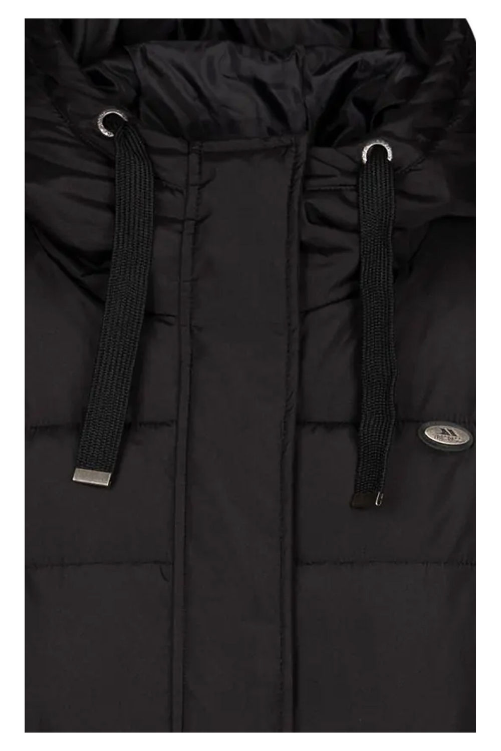 Black Trespass Black Leyla Padded Jacket, Image 3 of 4