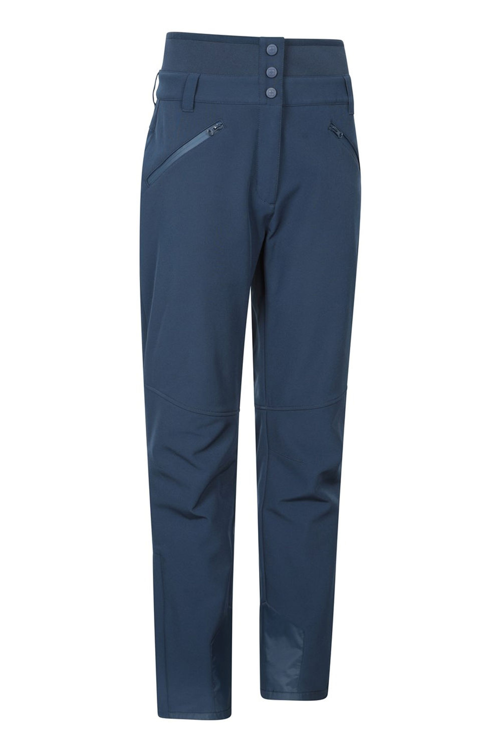 Navy Blue Avalanche RECCO High Waist Ski Trousers, Image 4 of 4