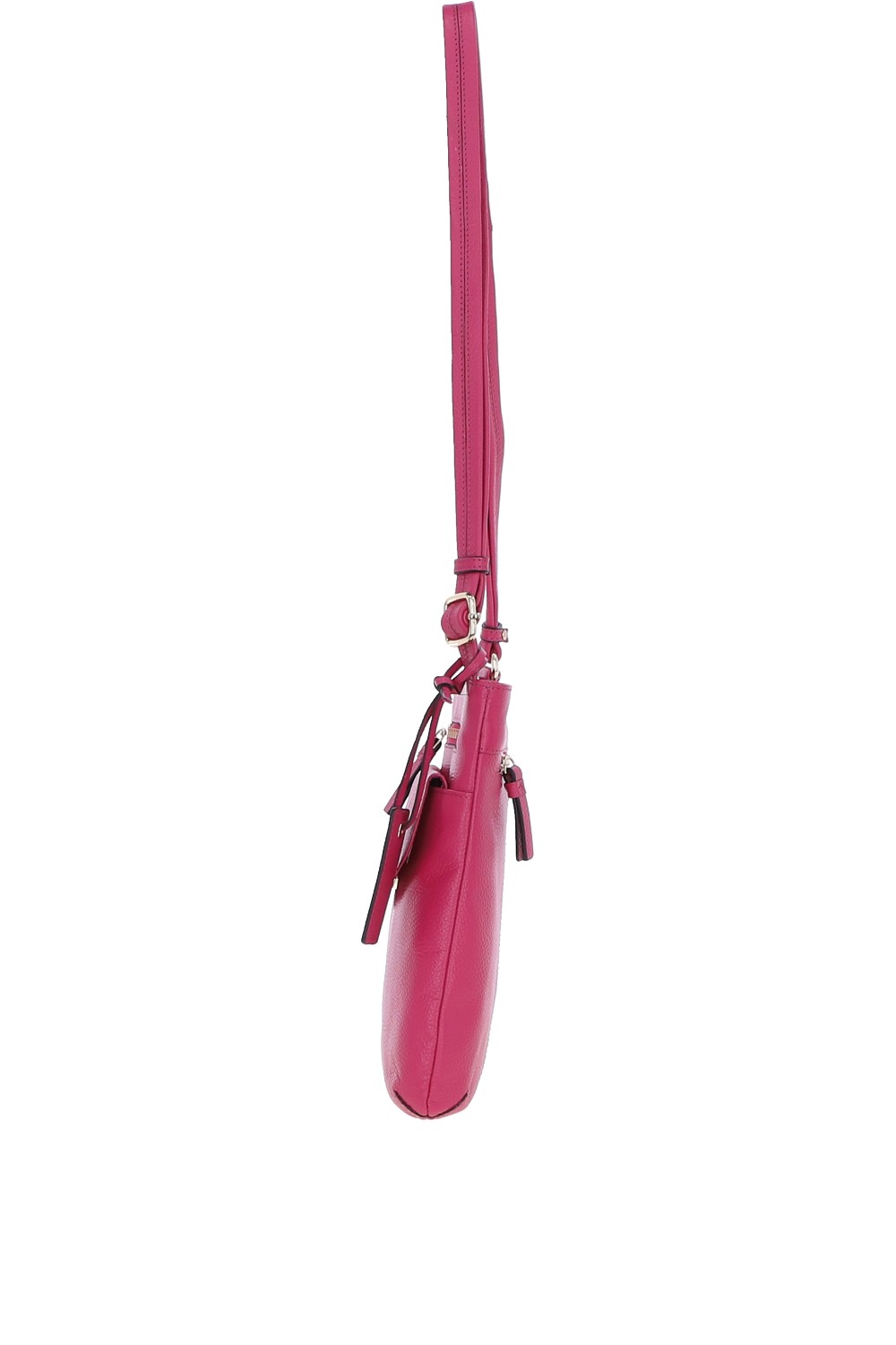 Pink Ashwood Leather Pink 'Five CB' Real Leather Cross Body Bag, Image 3 of 5