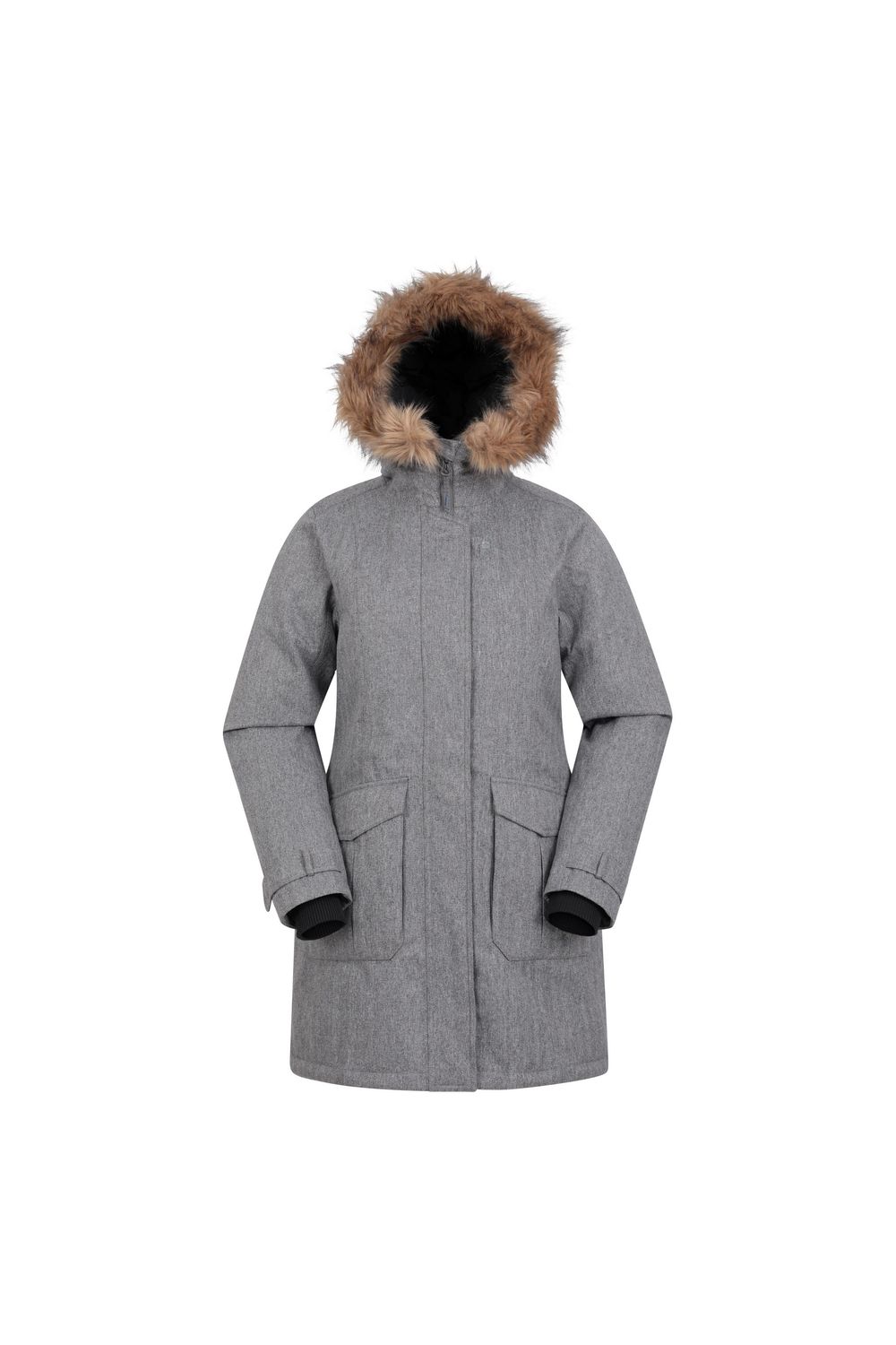 Grey Aurora Down Jacket, Image 1 of 4