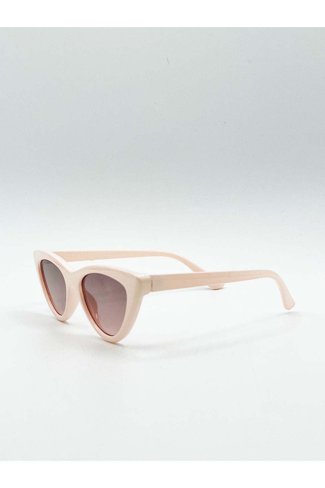 Light Pink Light Pink Cateye Sunglasses, Image 4 of 6