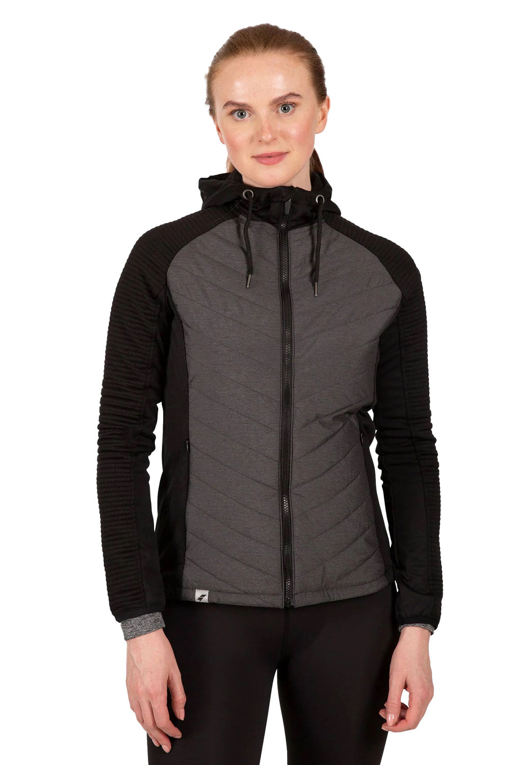Black Grace Sports Full Zip Hoodie, Image 4 of 5