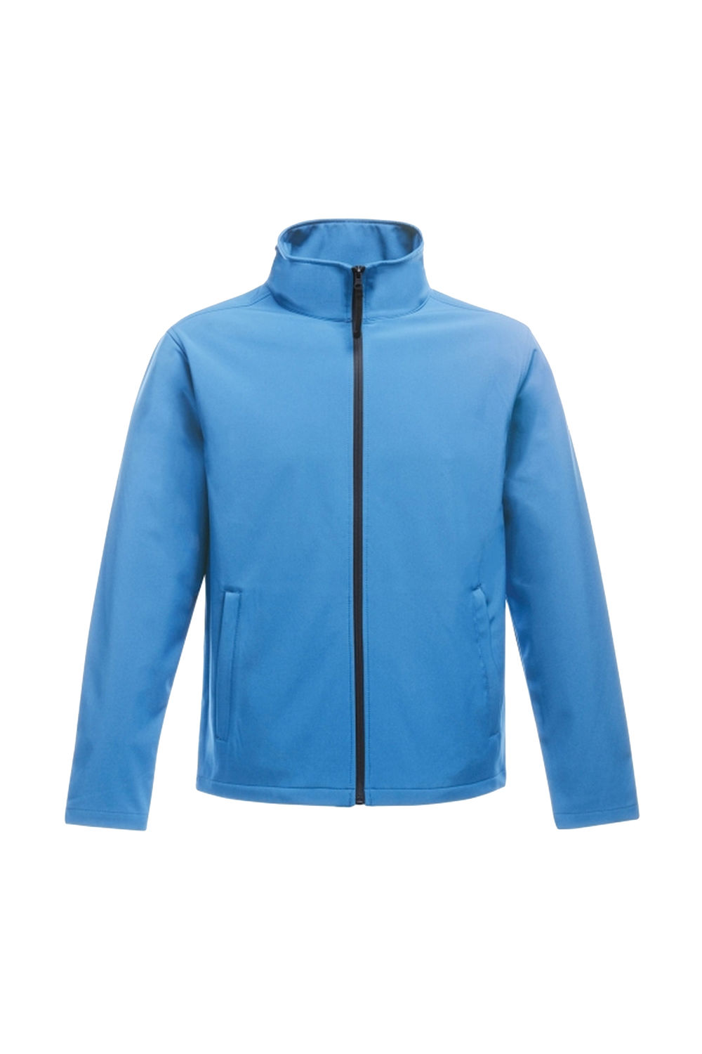 Blue Printable Soft Shell Jacket, Image 2 of 4