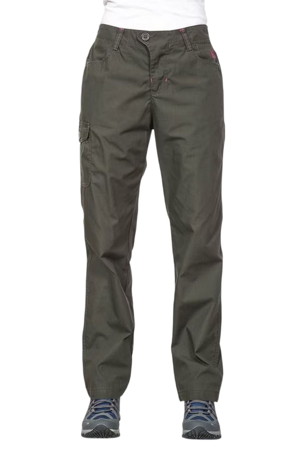 Olive Rambler Straight Cargo Trousers, Image 4 of 4