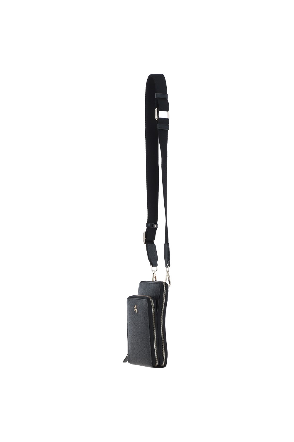 Black 'Incanto Cuoio' Crossbody Phone Bag, Image 3 of 4