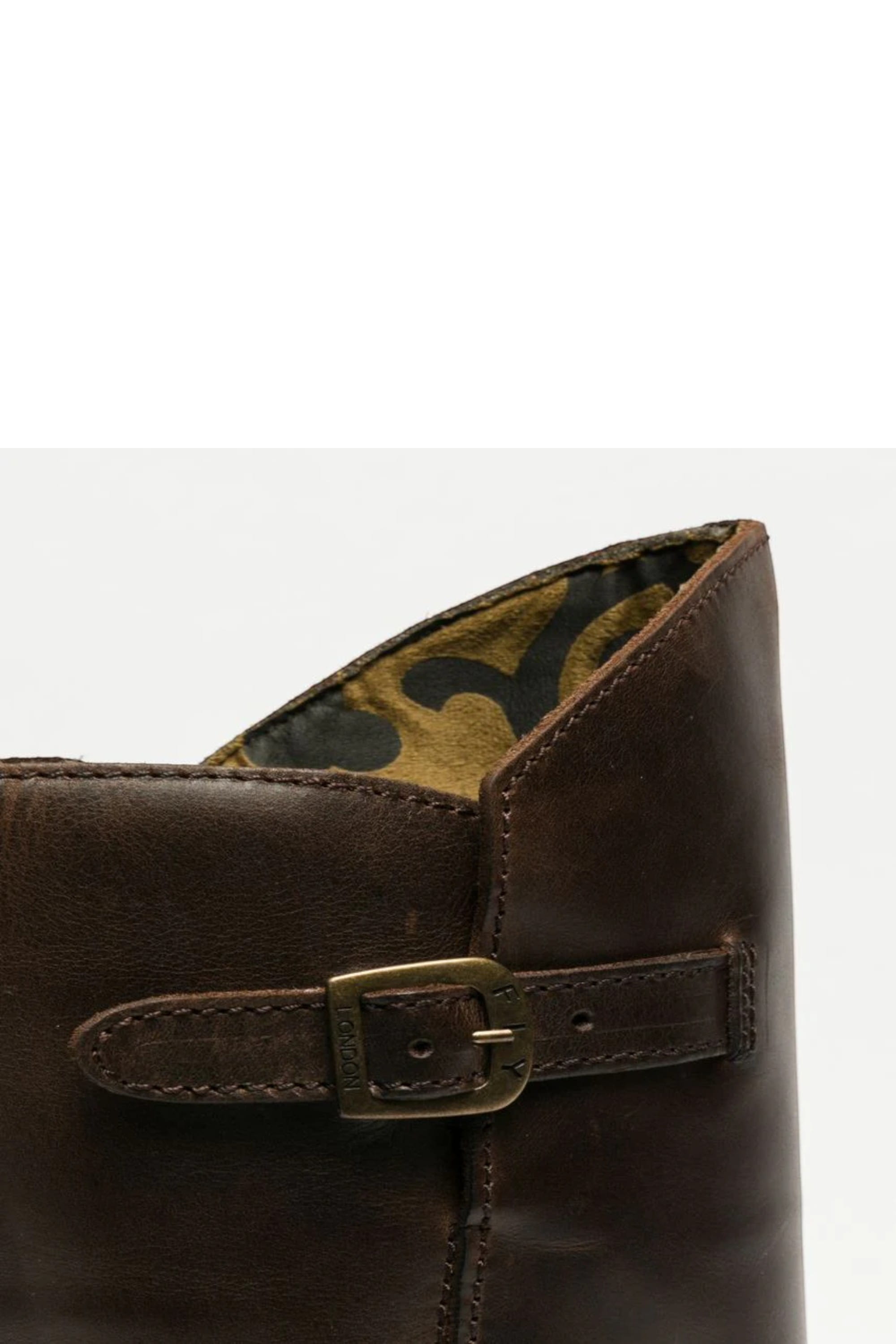Brown Womens Mid-Calf Platform Boots-MES2913, Image 8 of 8