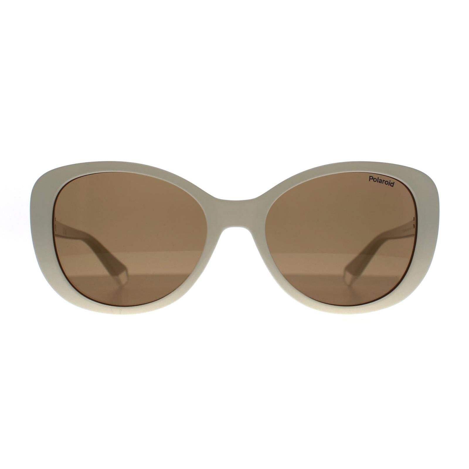 White Butterfly White Brown Polarized PLD 4154/S/X, Image 1 of 3