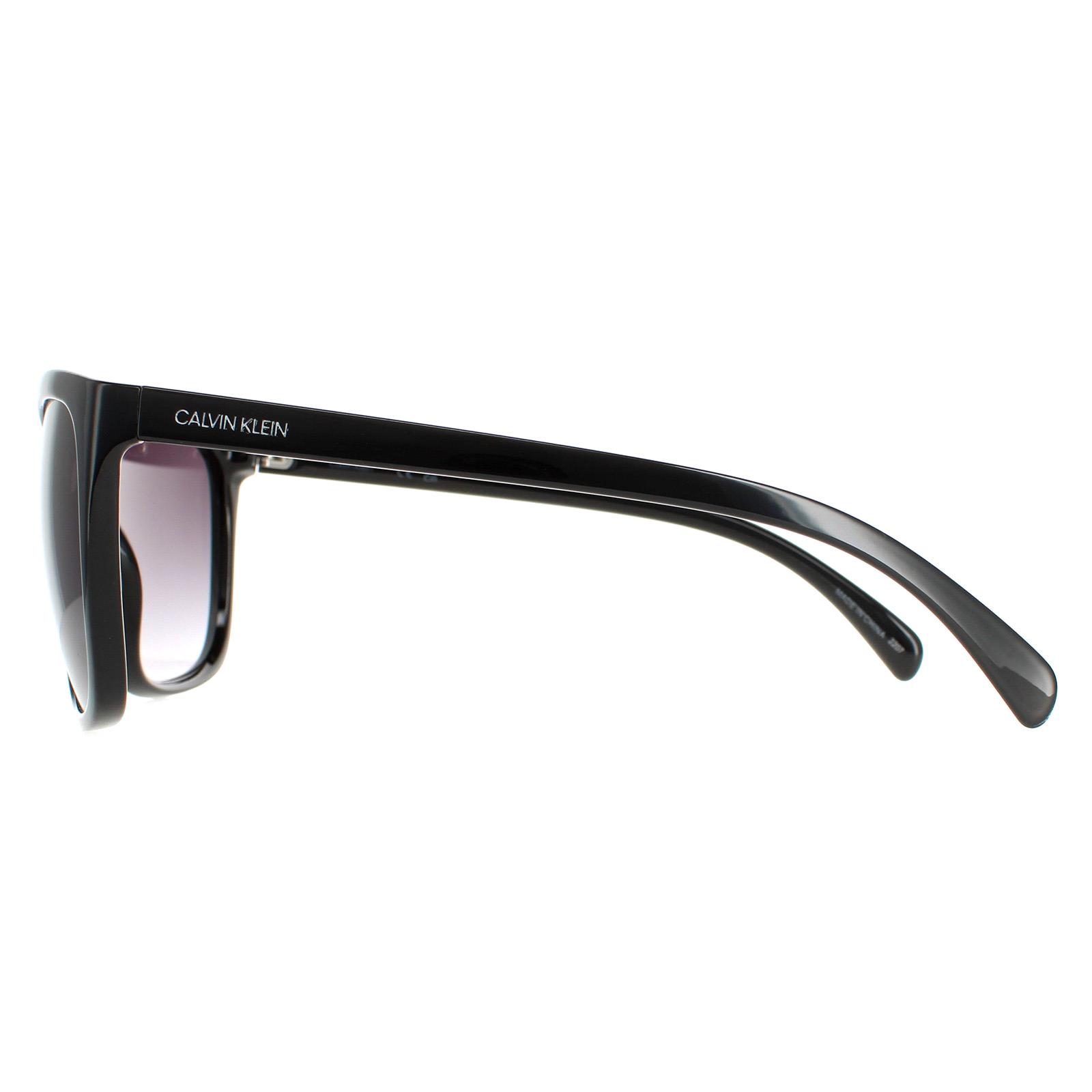 Black Calvin Klein Black Cat Eye Black Grey Gradient CK19565S, Image 3 of 4