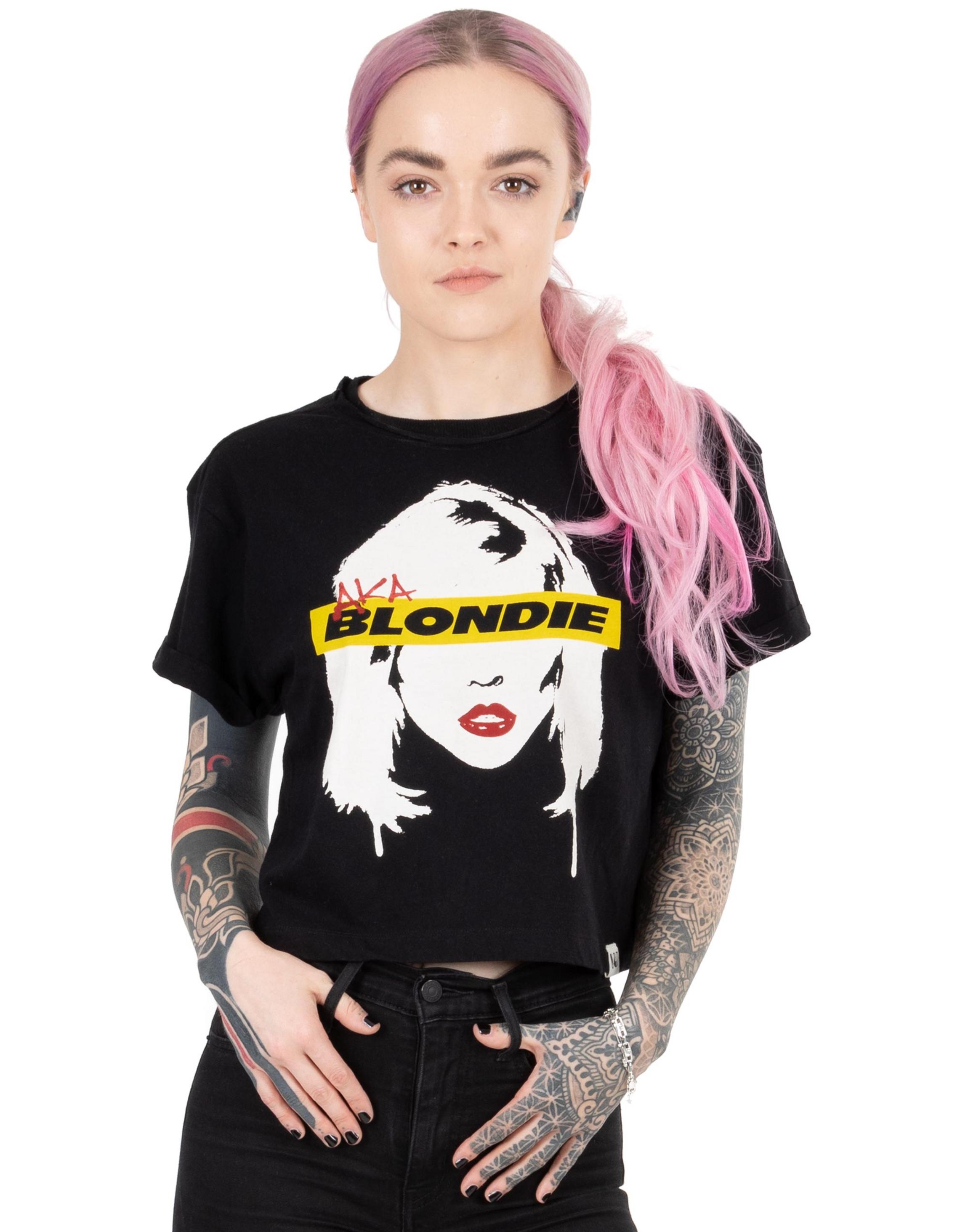 Black Blondie Aka Cropped T-Shirt