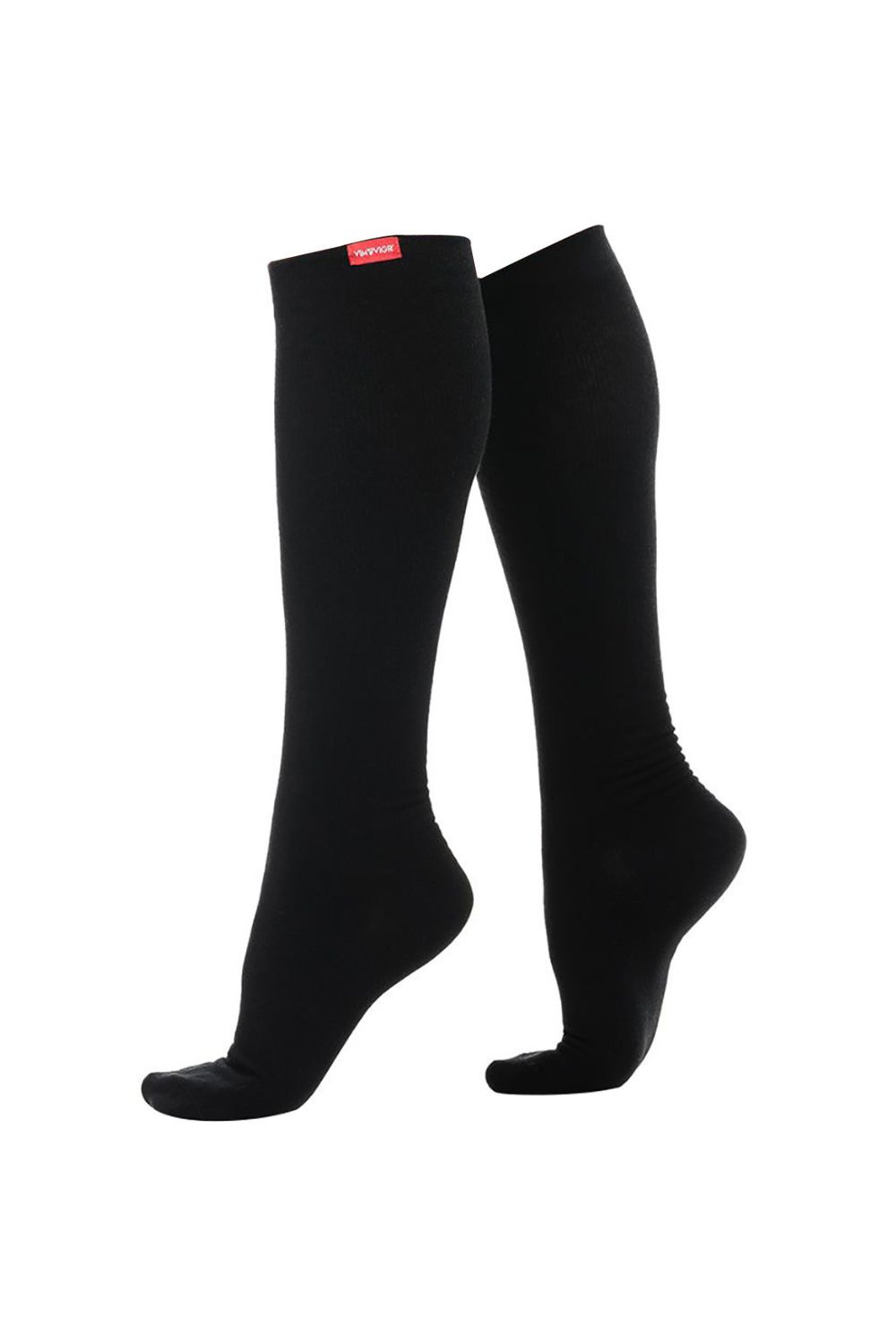 Black 15-20 mmhg Graduated Compression Wide Socks, Image 1 of 5