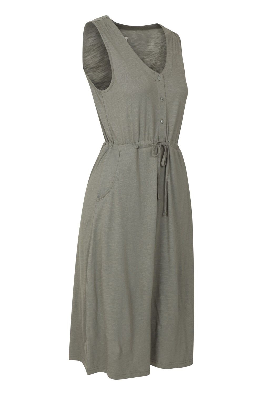 Khaki Bahamas Sleeveless Dress, Image 4 of 5