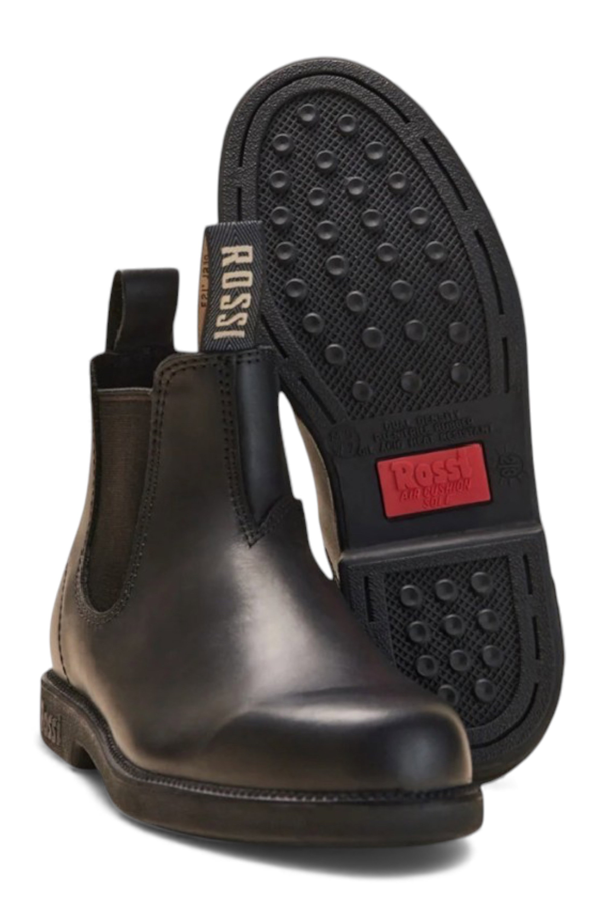 Black Booma 607 Leather Chelsea Boots, Image 3 of 5