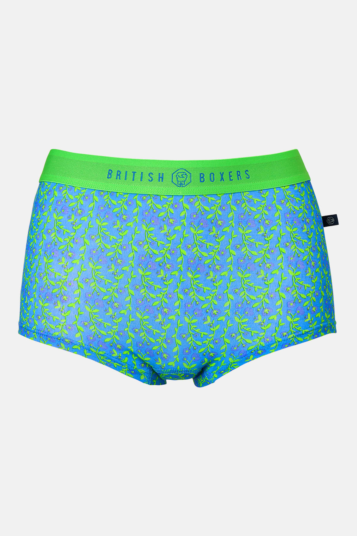 Multi Pack of Four "Boom Bloom!" Bamboo Hipster Boxers Briefs, Image 3 of 8