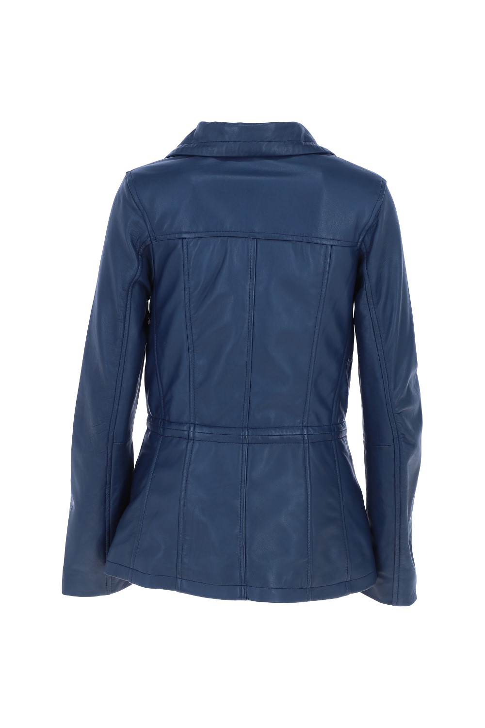 Navy Ashwood Leather Navy Versatile Real Leather Casual Jacket, Image 4 of 5