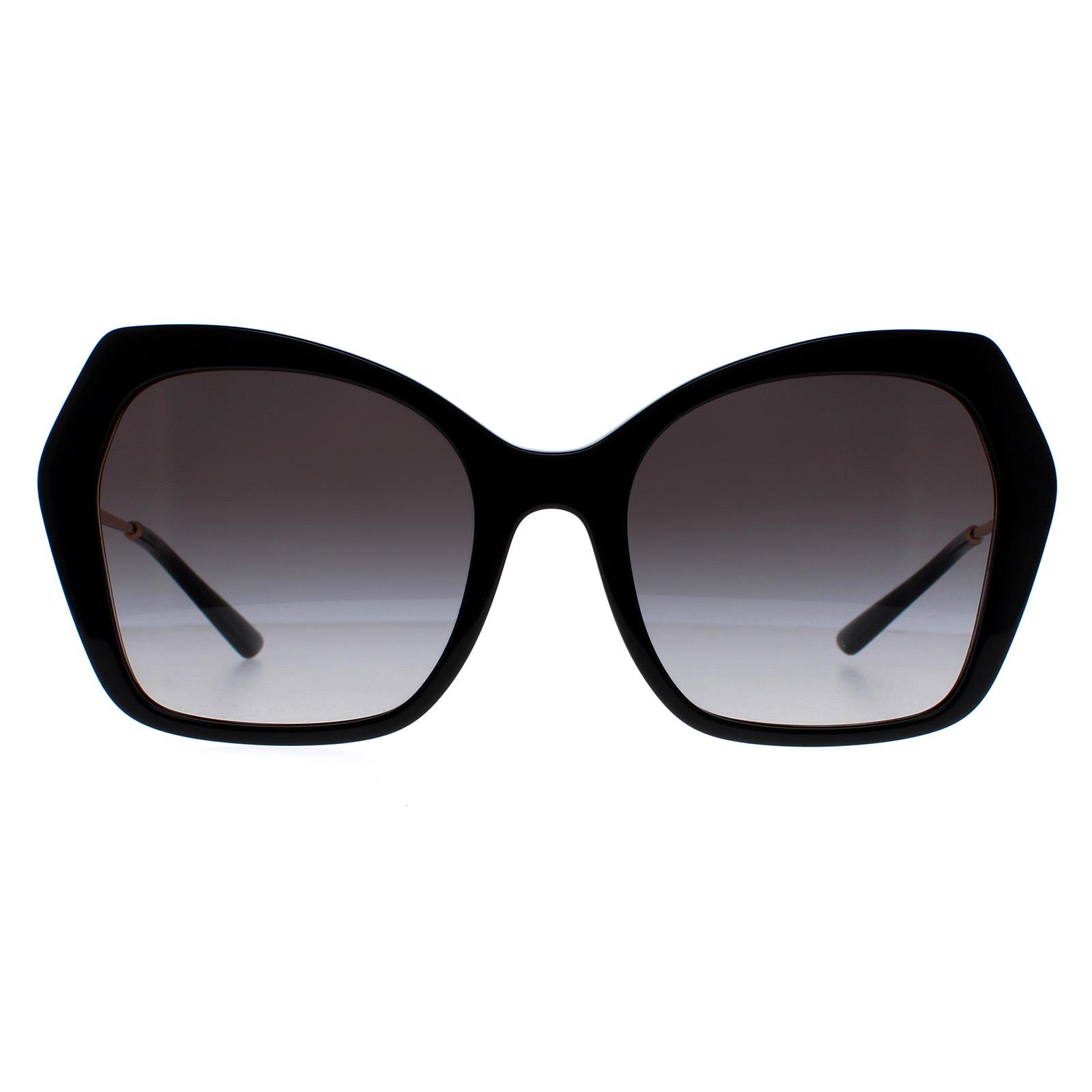 Black Dolce and Gabbana Black Butterfly Black Grey Gradient DG4399, Image 1 of 6