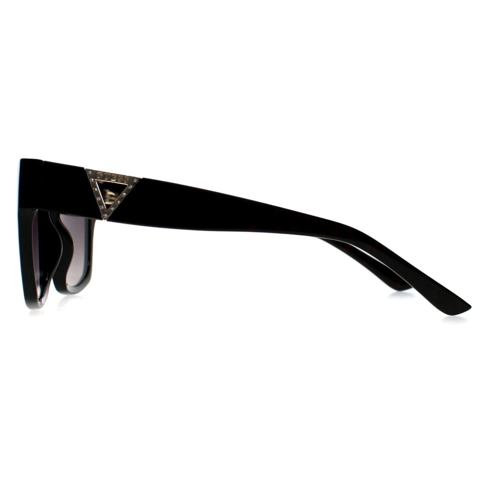 Black Guess Black Square Shiny Black Grey Gradient GF6193, Image 3 of 3
