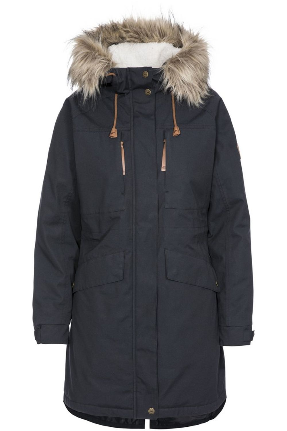 Dark Grey Faithful Waterproof Jacket, Image 1 of 8